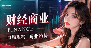 潮流商业主题插图